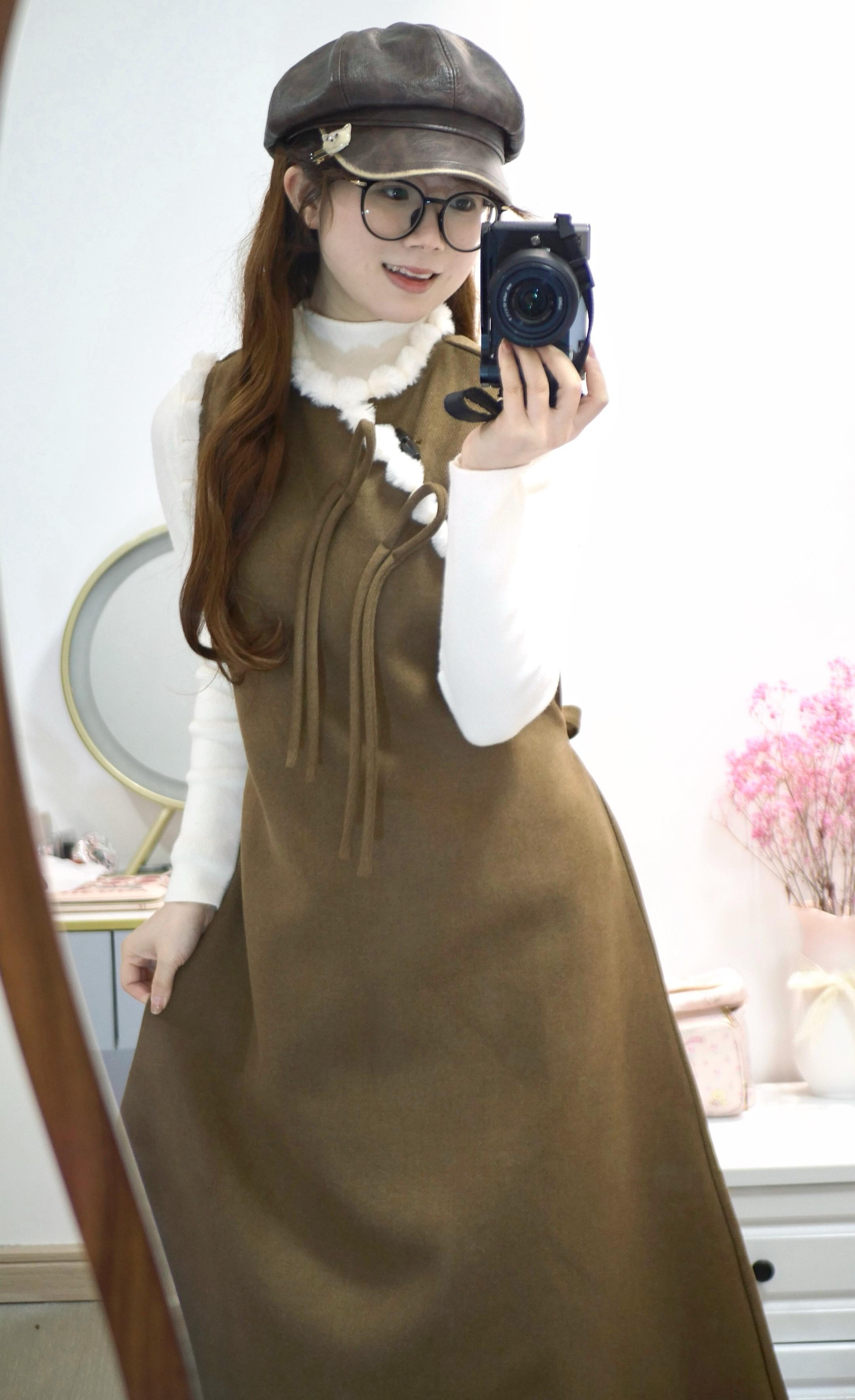 枫暖焦糖。好漂亮的新中式小裙子⦁ ᴥ ⦁ 👗 三寸藕