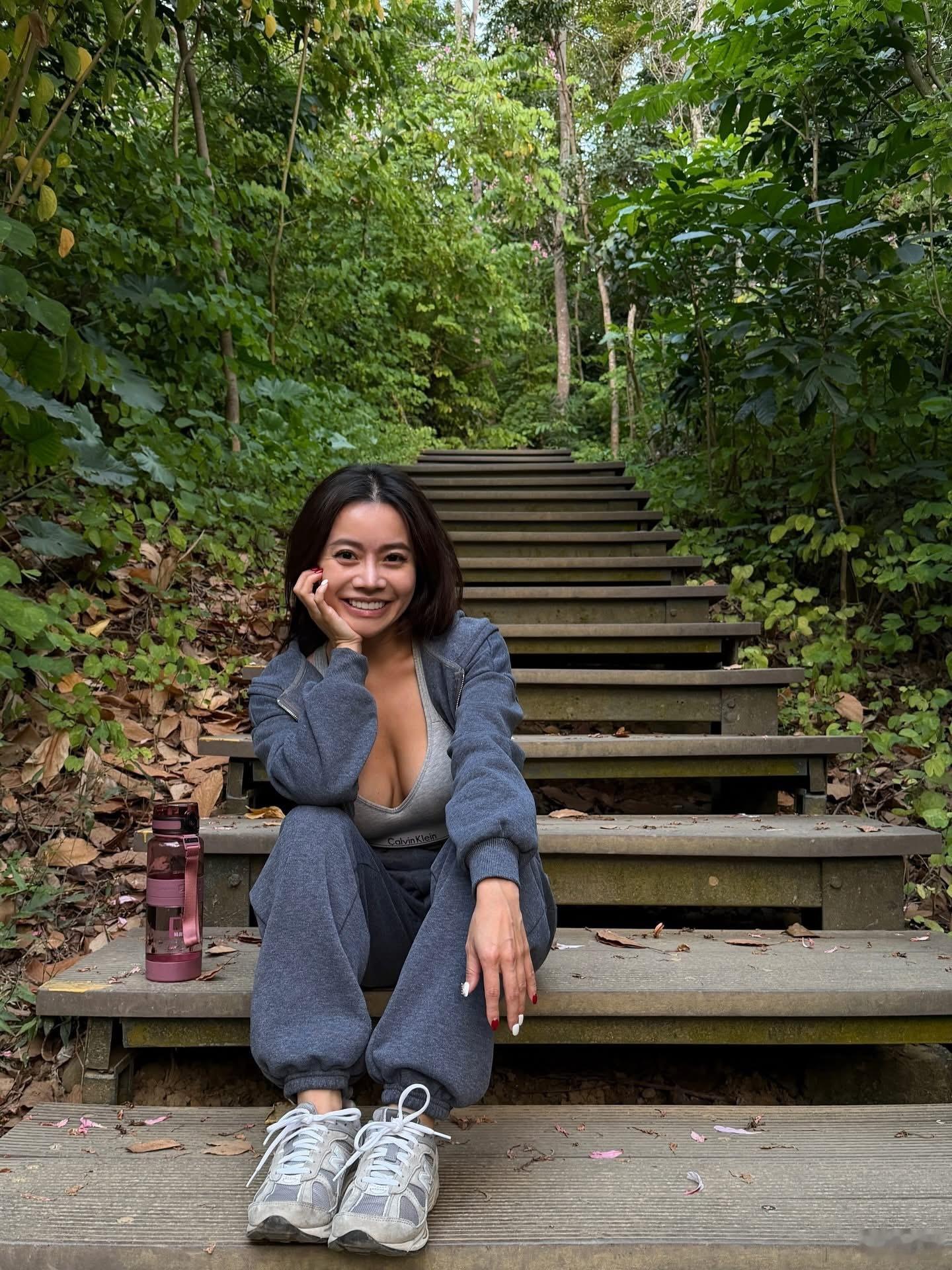 今天爬山好累～你们喜欢爬山吗？ 南宁