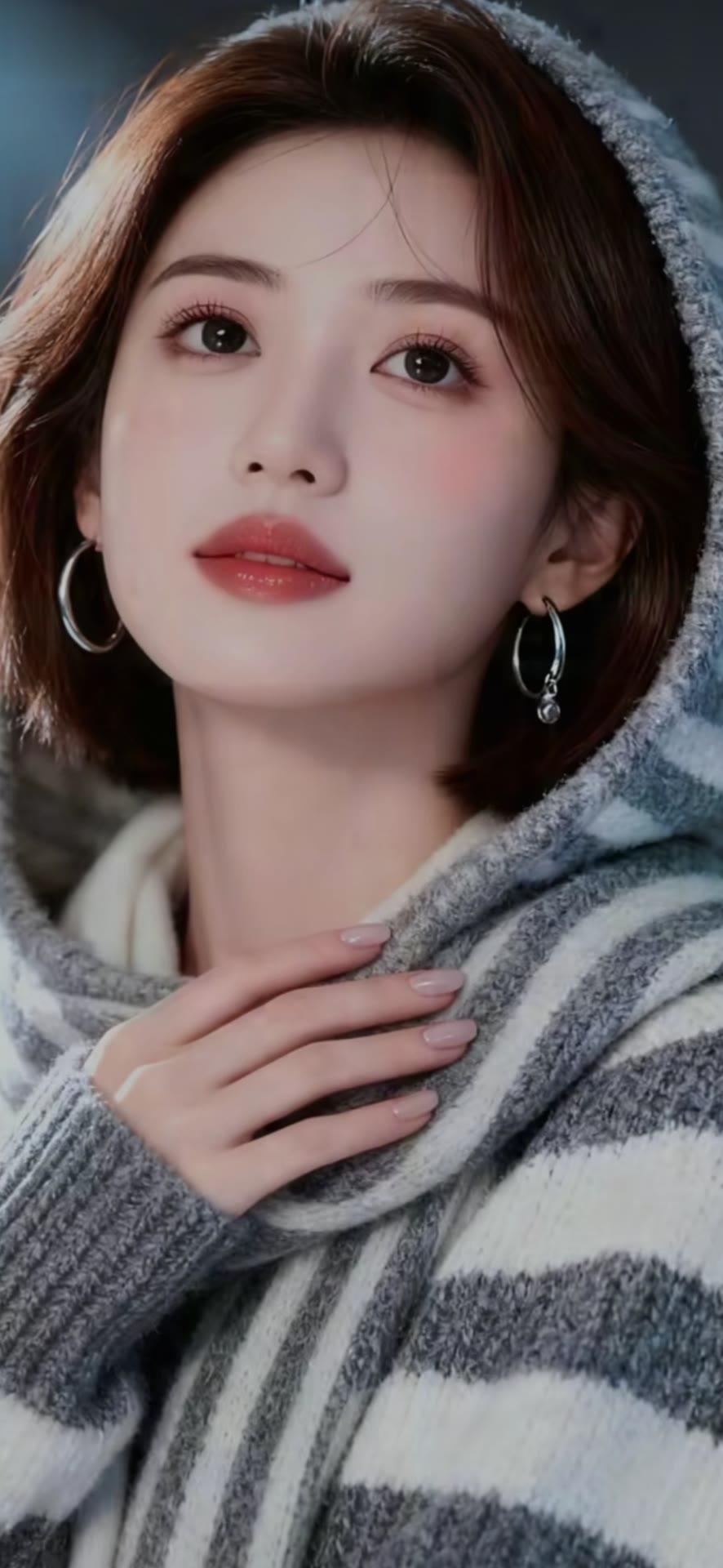 温柔冬日穿搭，暖心少女心🌟