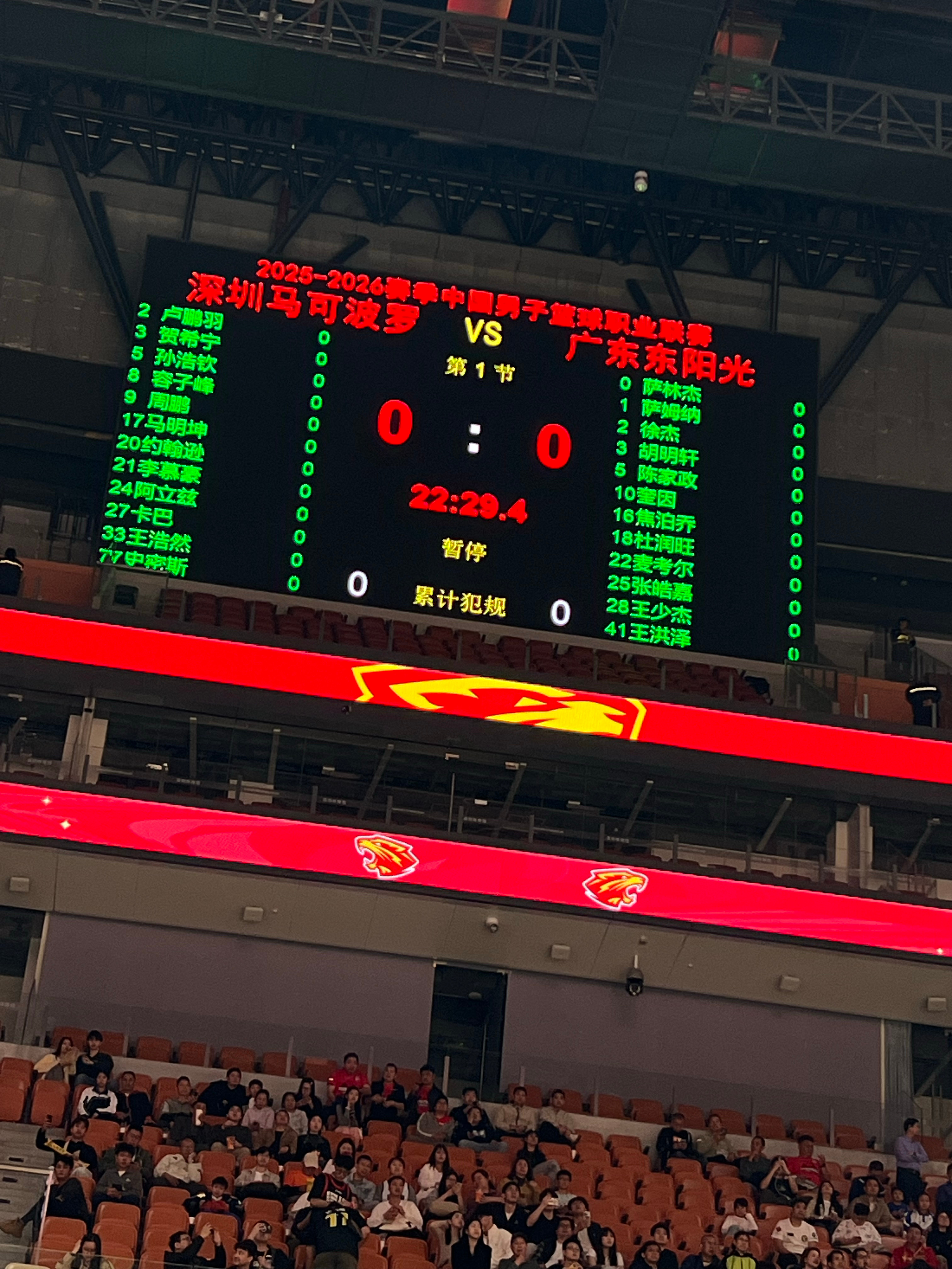 “广东德比”大名单深圳男篮vs广东男篮