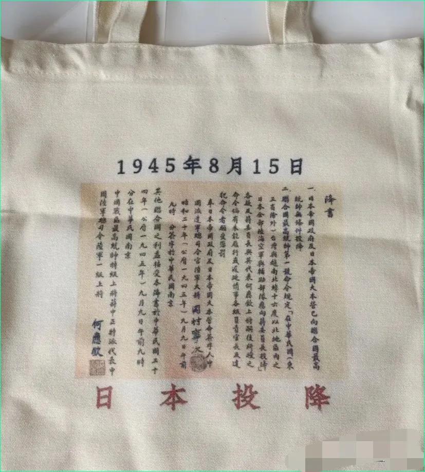 这个袋子印的图案非常值得推广！

这效果比教科书还好，每个人肩上都扛着一个，走在