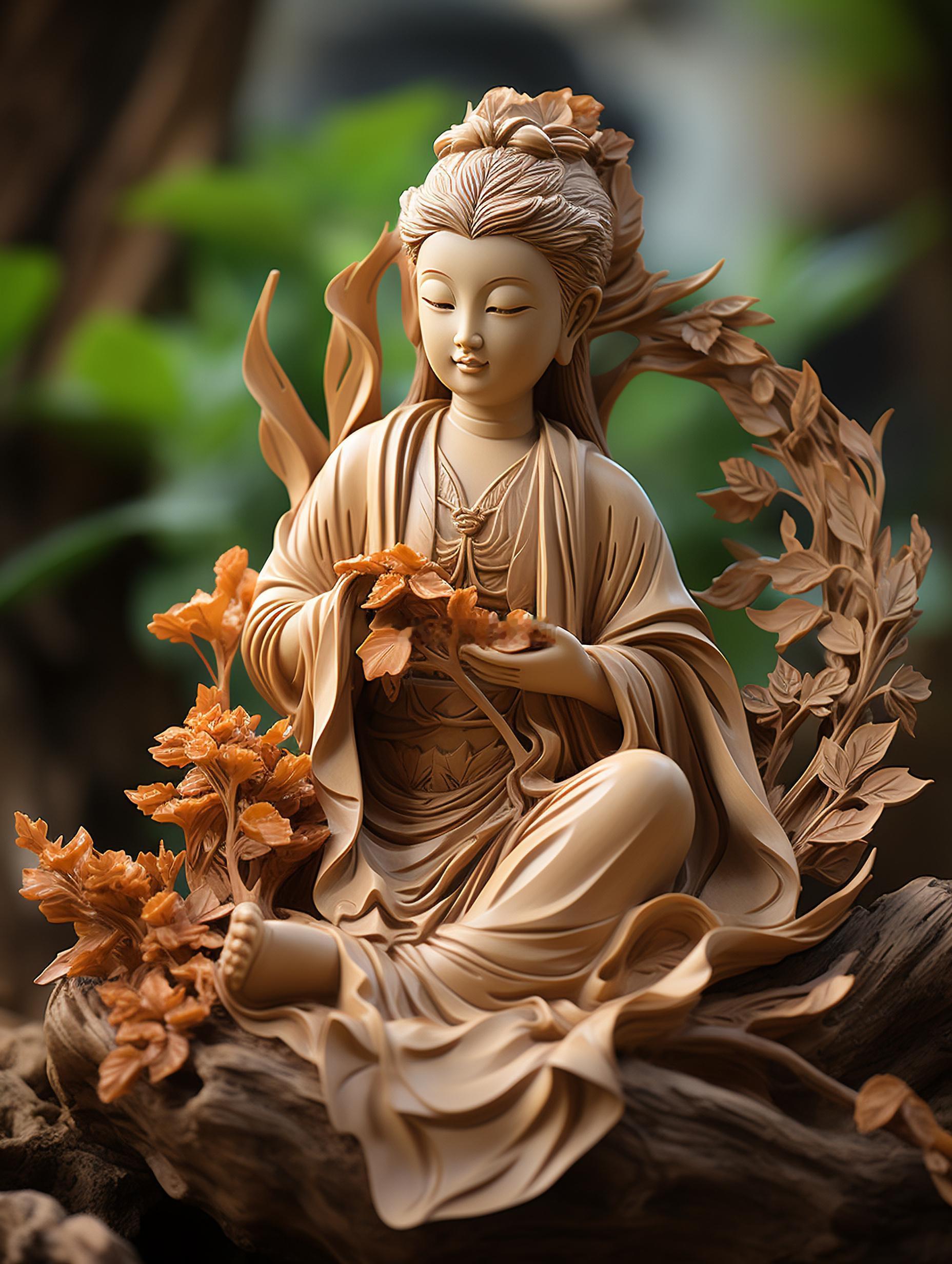 晨起礼佛🙏讨个好彩头，菩萨加持保佑工作顺利，家庭愉悦，身体健康，万事如意！ ​