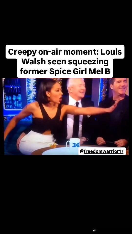 英国综艺现场评委偷摸女评委臀部被扒一段2014年《X音素（The X-Facto