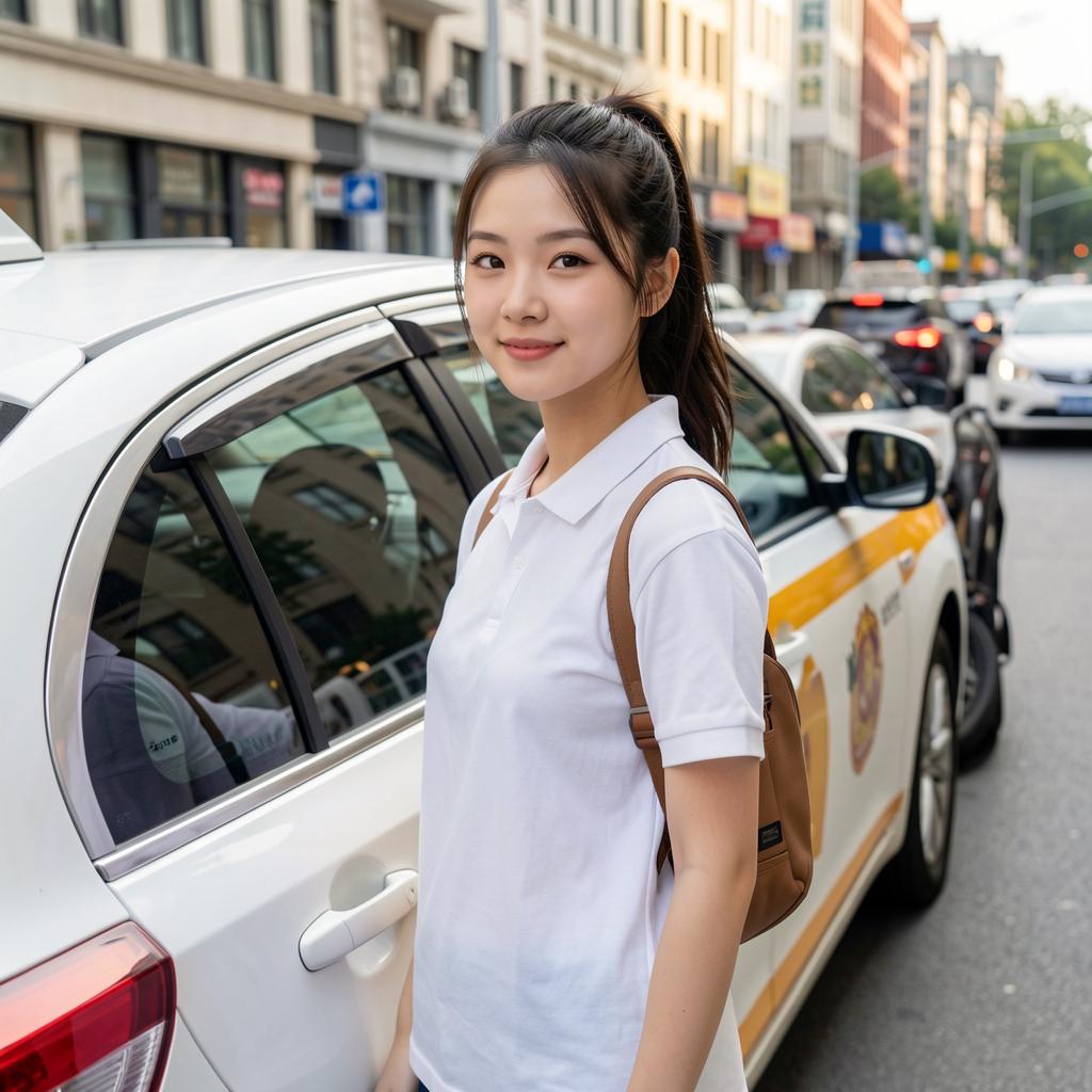 “这女孩不仅有天使般的面孔，还有天使般的心！”广东，女生坐网约车时，司机突然让她