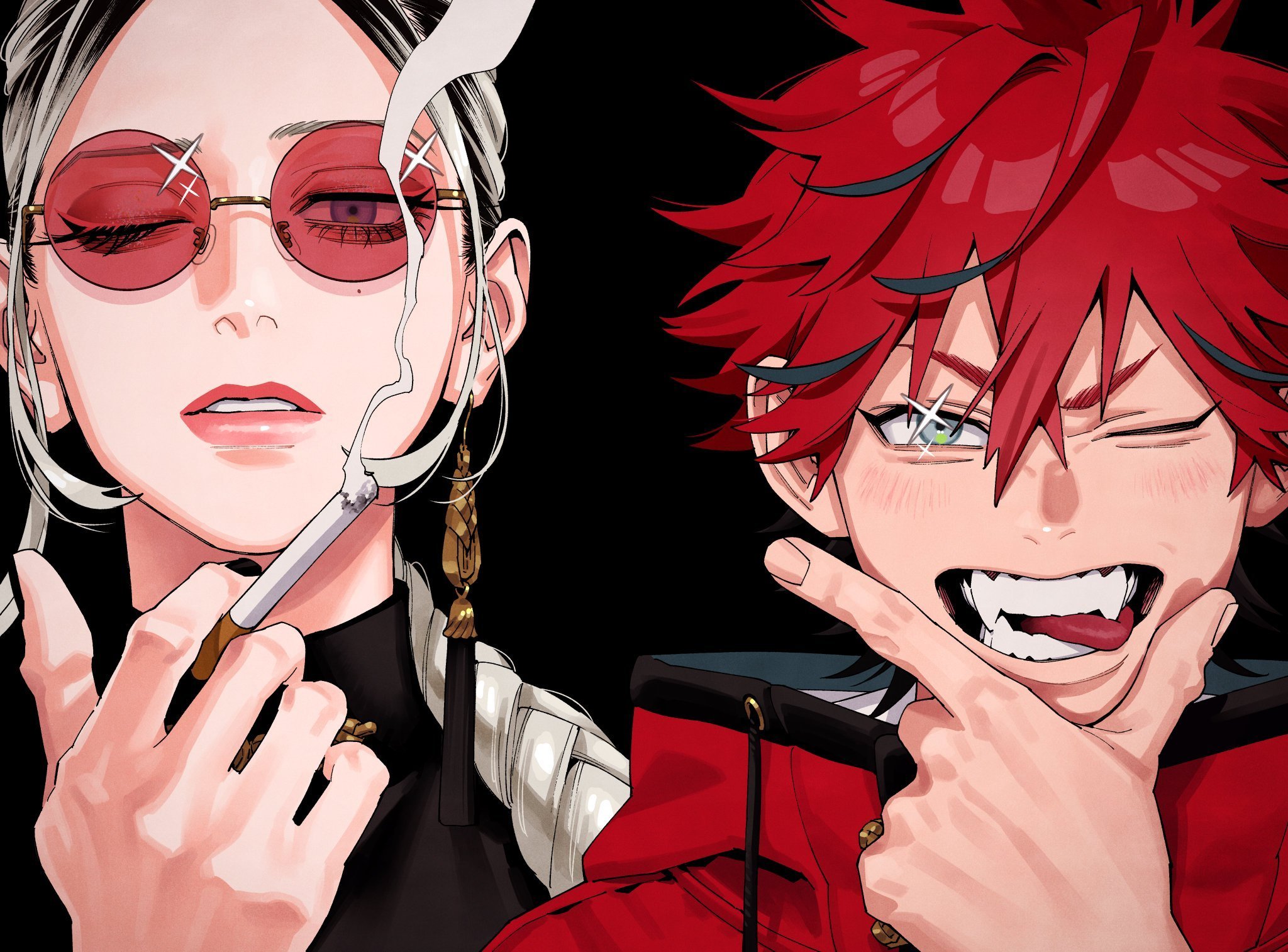 #极乐街#这画风颜值太顶了[憧憬]「X：Yuto__Sano ​」#佐乃夕斗##