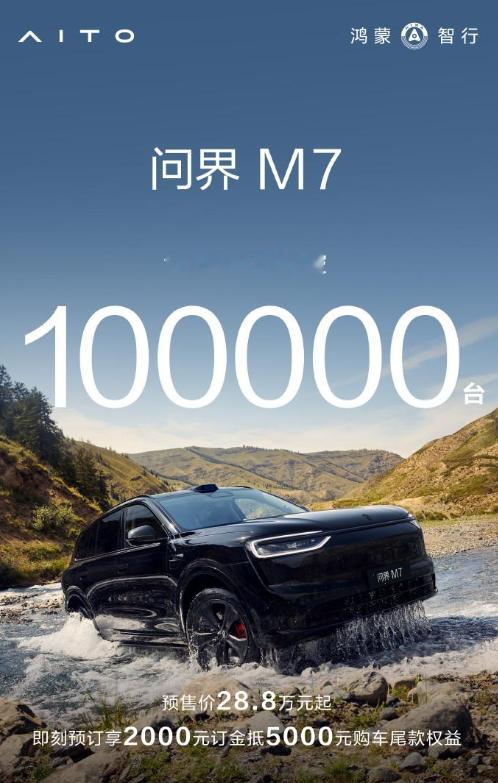 问界怎么说呢，气势如虹啊 ​​​