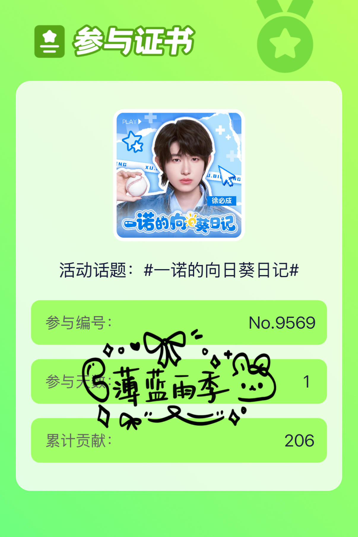 8.9碰星6*211=1266 