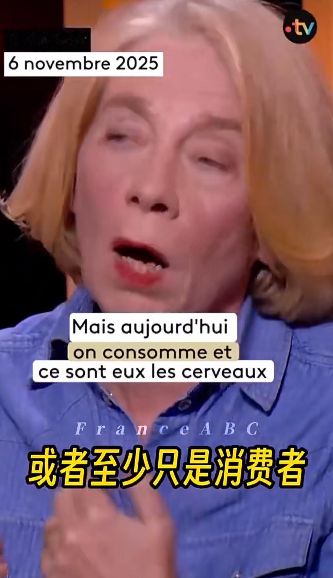 法国专家：以前我们是大脑，中国是劳动力，现在反过来了，我们变成了劳动力和消费者，