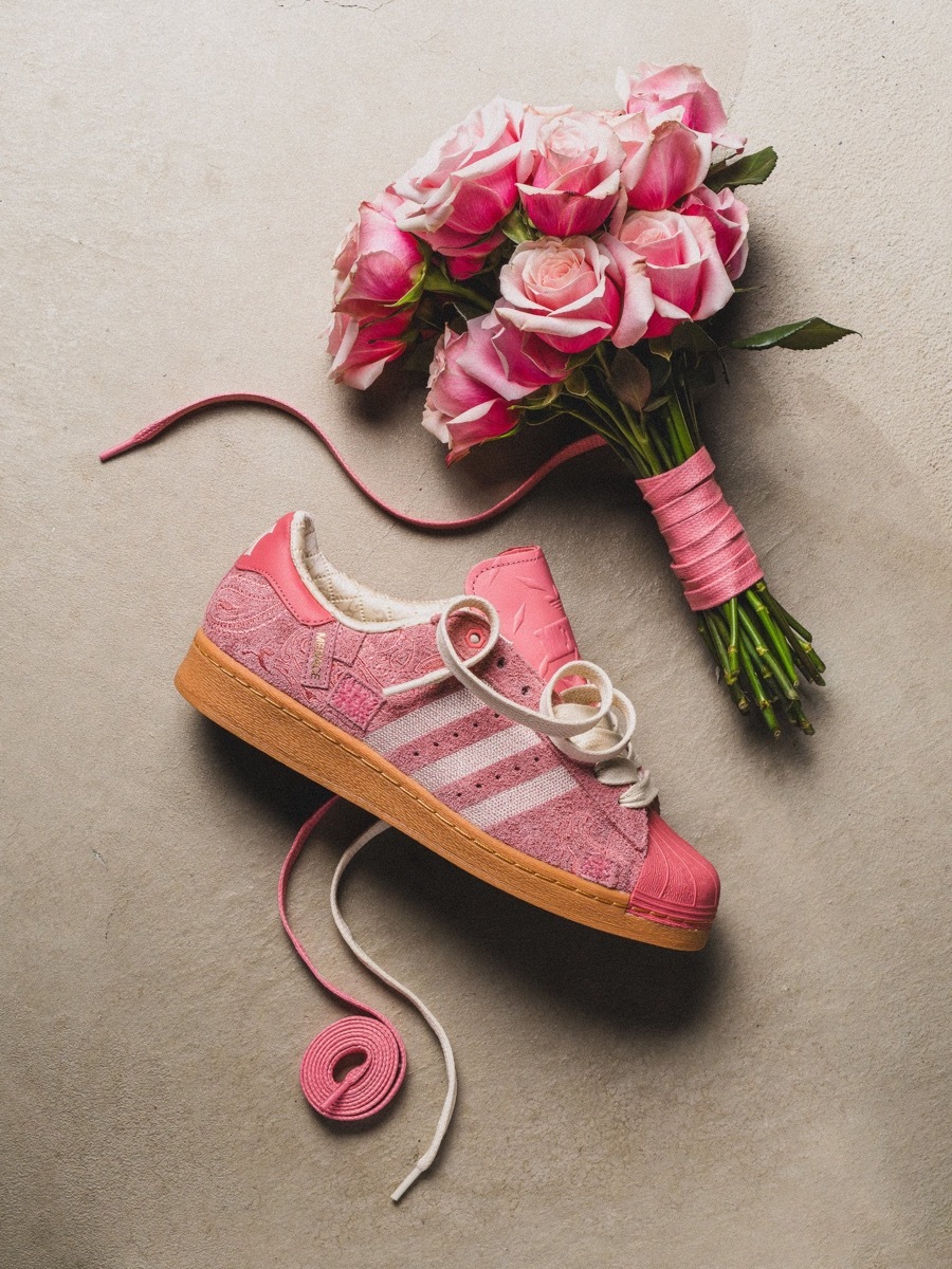 Menace x adidas Superstar 82 “Old Rose” 