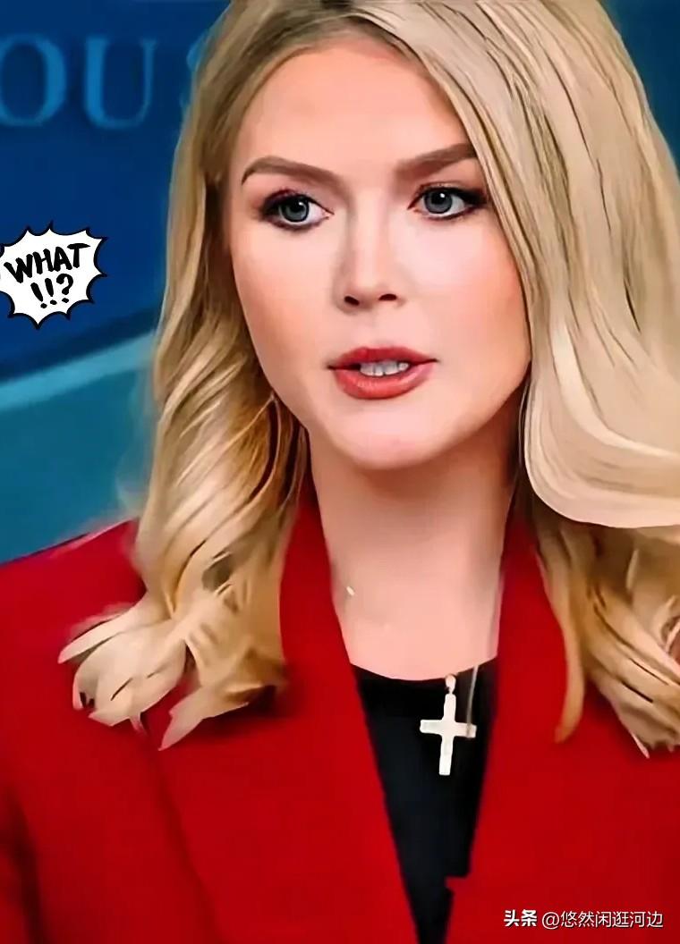 特朗普这步棋，走的真绝，2026年3月30日，美国白宫新闻秘书莱维特在记者会上说