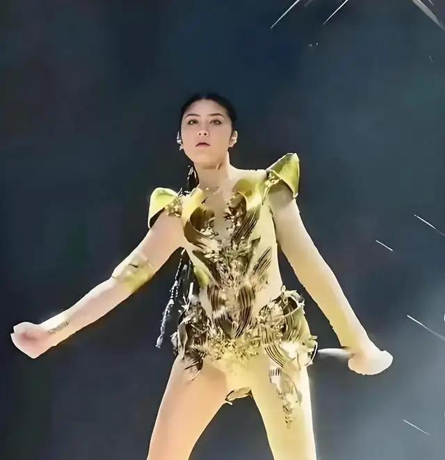 50多岁的陈慧琳，演唱会扮演的是什么钢铁战士？造型很奇异。