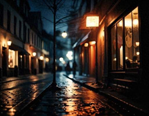 ‌深夜的宁静，是另一种繁华。