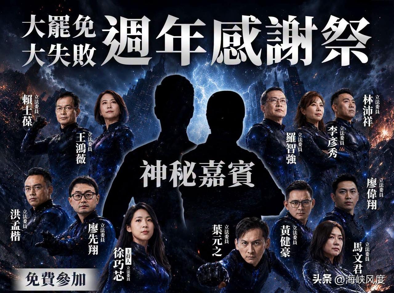 7月26日，国民党大型活动登场，大罢免大失败周年感谢祭将在台北议会举行，众星云集