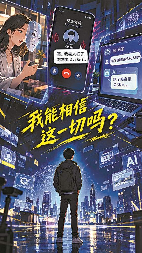 AI让“眼见为实”失灵，真实性危机如何化解？