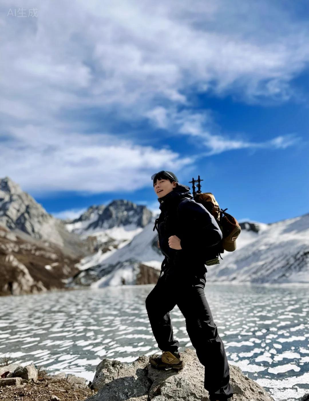 冬日徒步红星岩海子，小白亲测：不是有脚就行
❄️ 先说重点：这不是一条“有脚就行