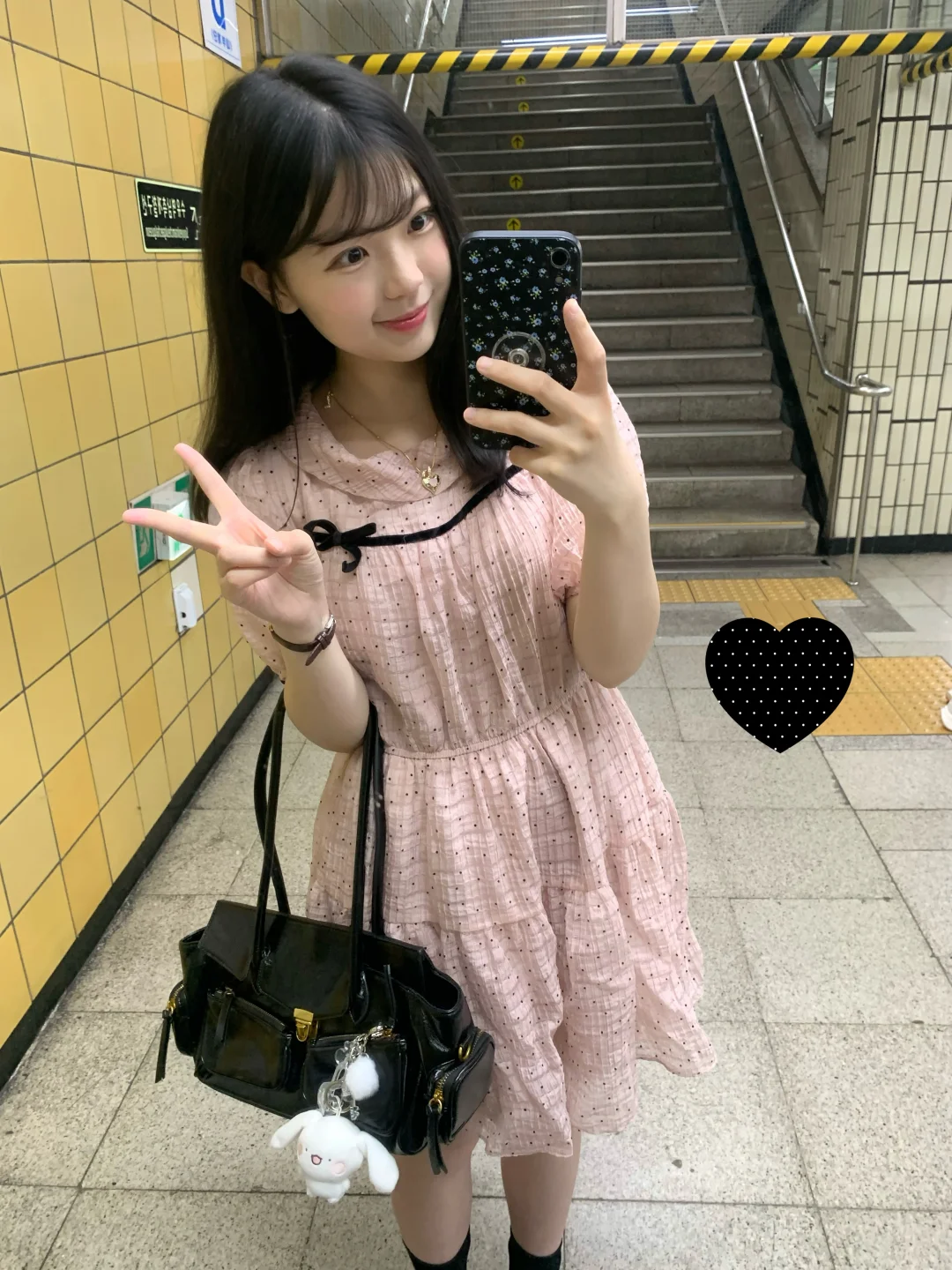首尔🇰🇷地铁📷复古穿搭日记🎀