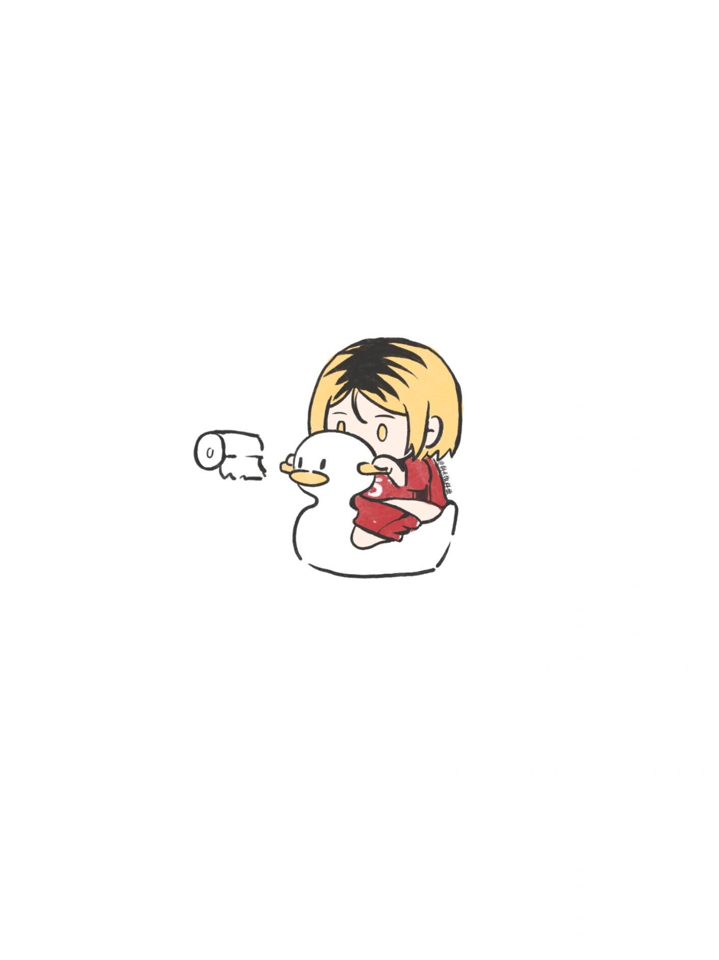 #排球少年#研磨猫 在上儿童厕所cr：朝天椒拌饭 #漫视界企划# ​已授权 ​​