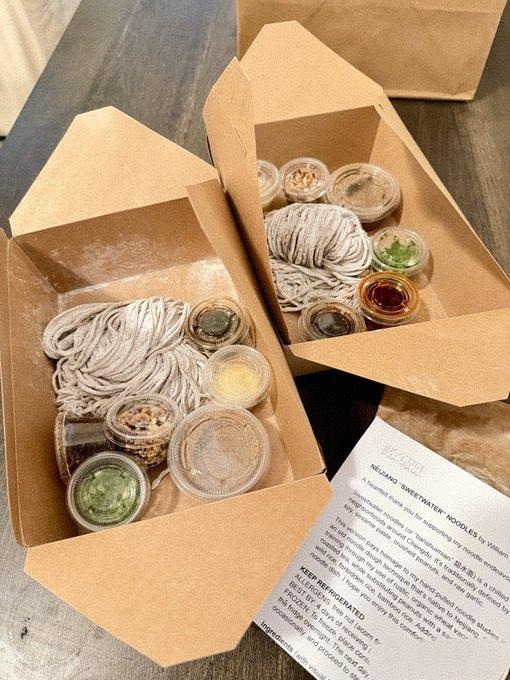 一个华裔在旧金山开了一家“老外面馆”，店内的一份“内江甜水面”套餐售价49美元，