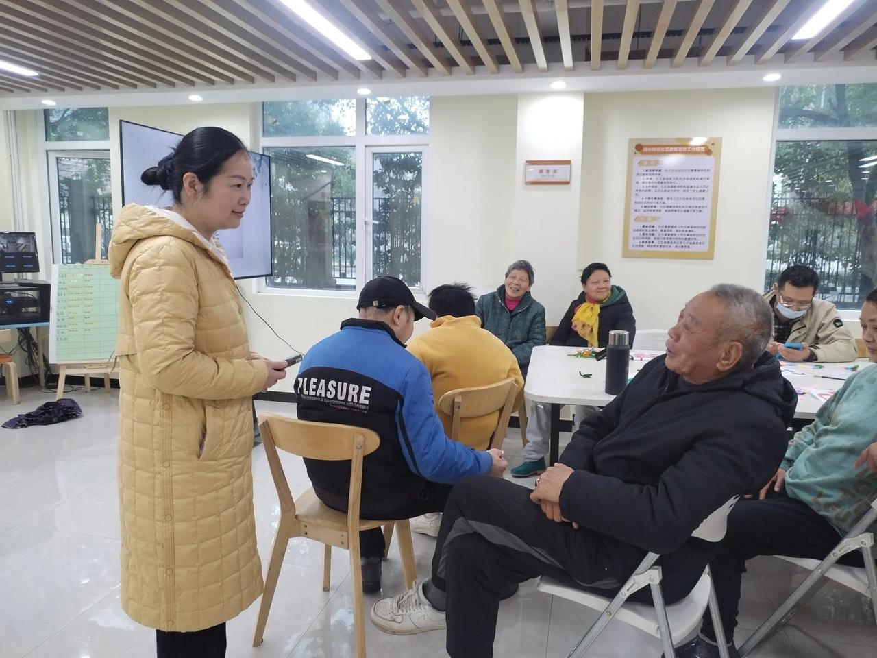 3月13日，我来到青云谱区博泰·生命树社区精康服务站做了一个讲座，并进行了心理随