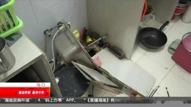 厨房灶台意外脱落，女子打扫卫生被砸伤，开发商：已经过了质保期