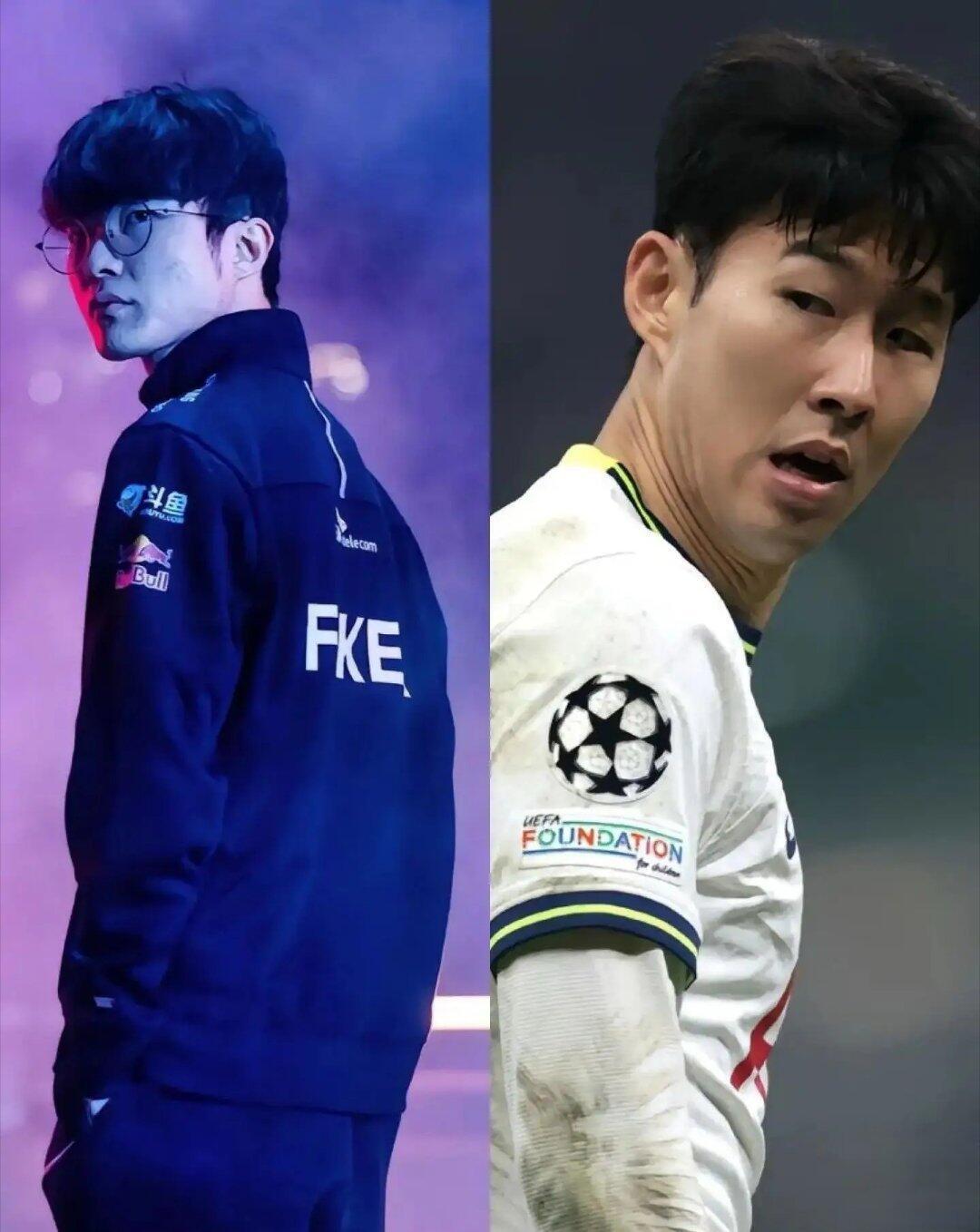 在韩国Faker 跟 孙兴慜到底谁的地位更高？Faker送黄仁勋签名队服