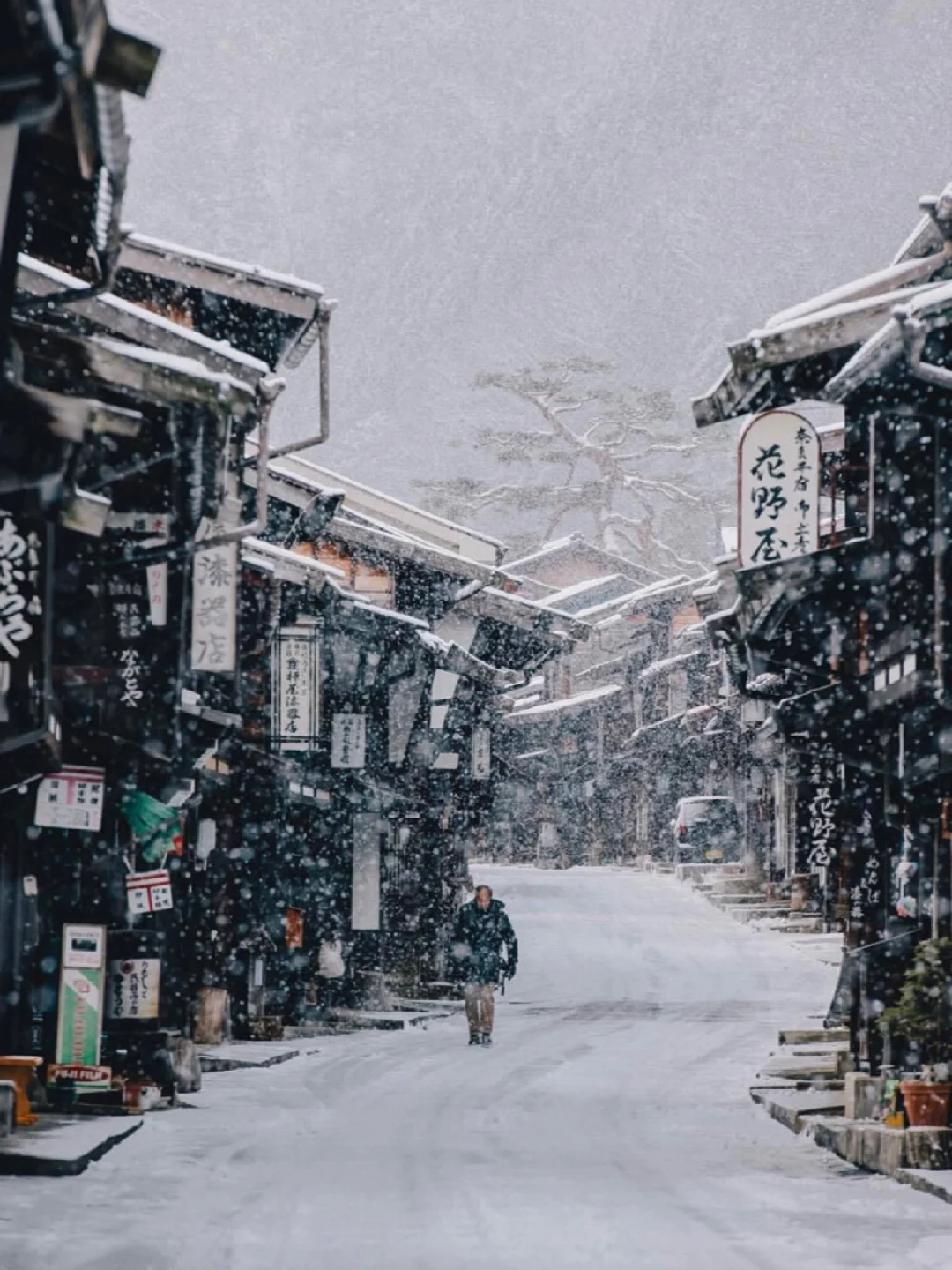 日本旅行📽奈良井宿 仿佛一秒穿越进电影中