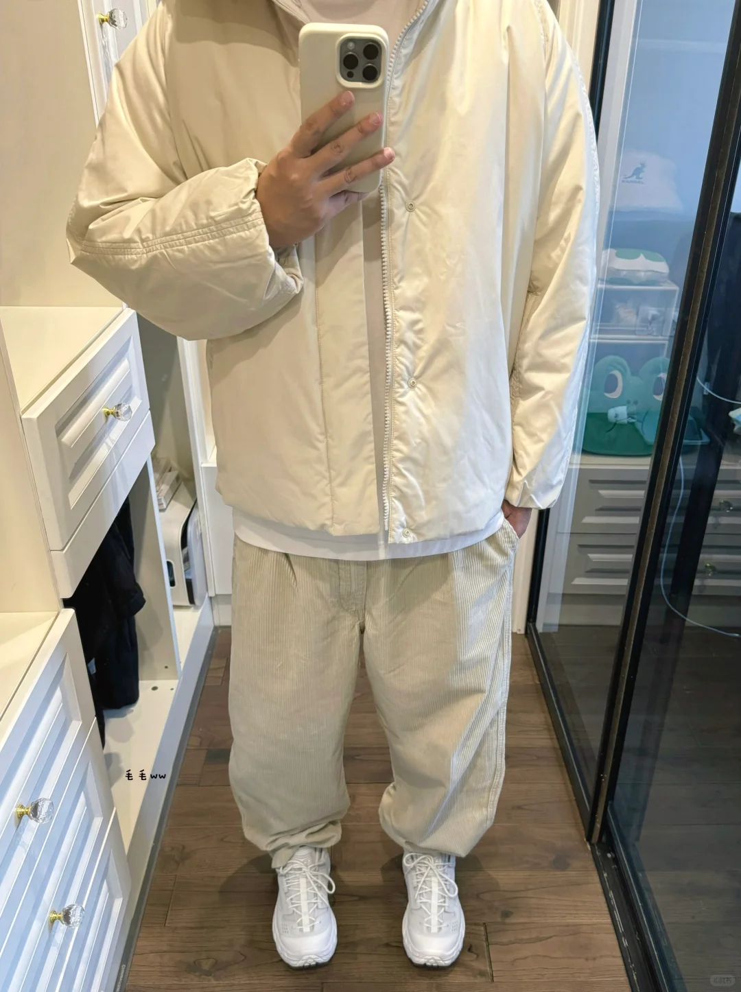 Uniqlo U｜棉服穿搭