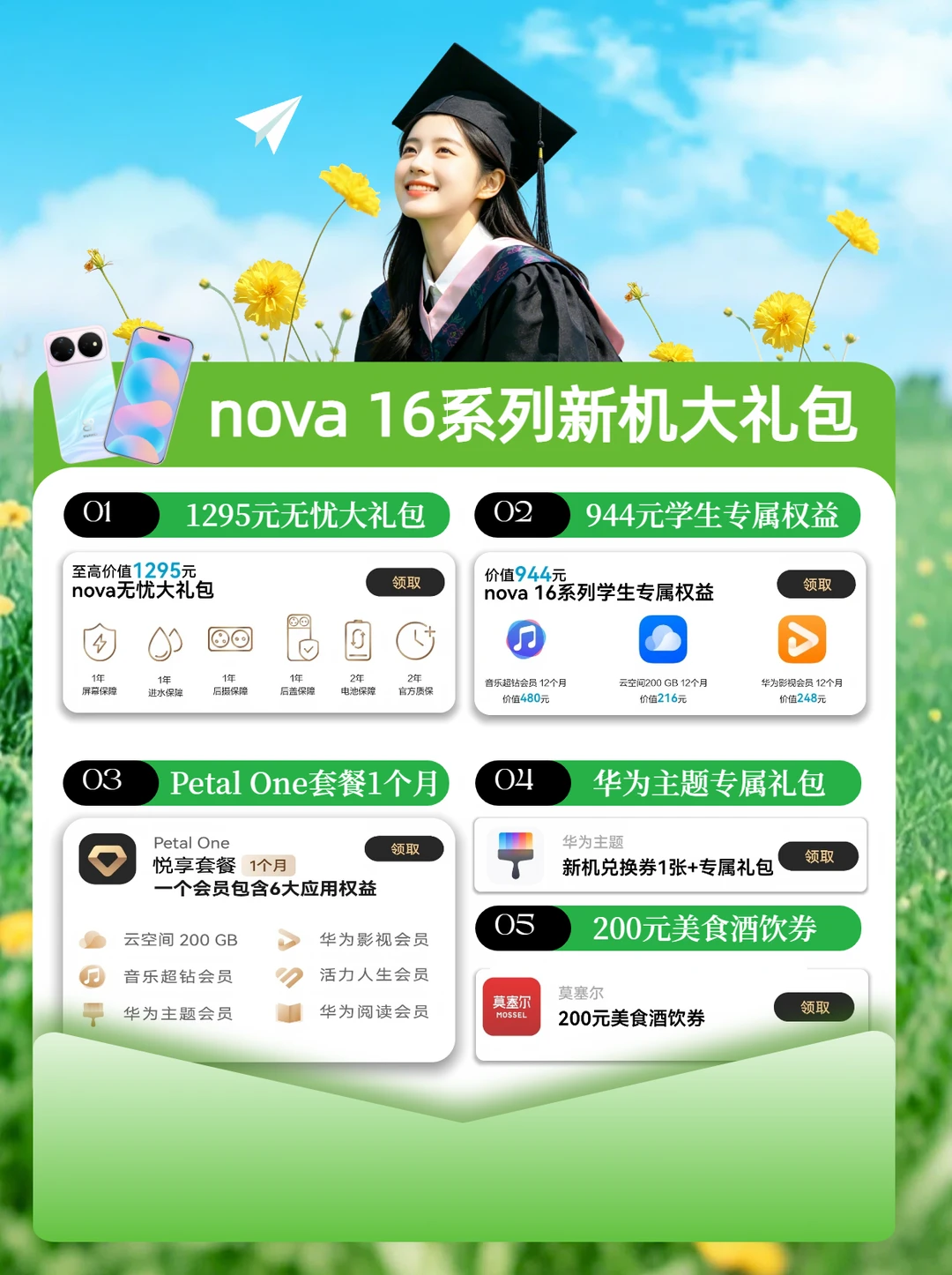 ‼️nova 16到手先别急着用，先去领这些礼包！