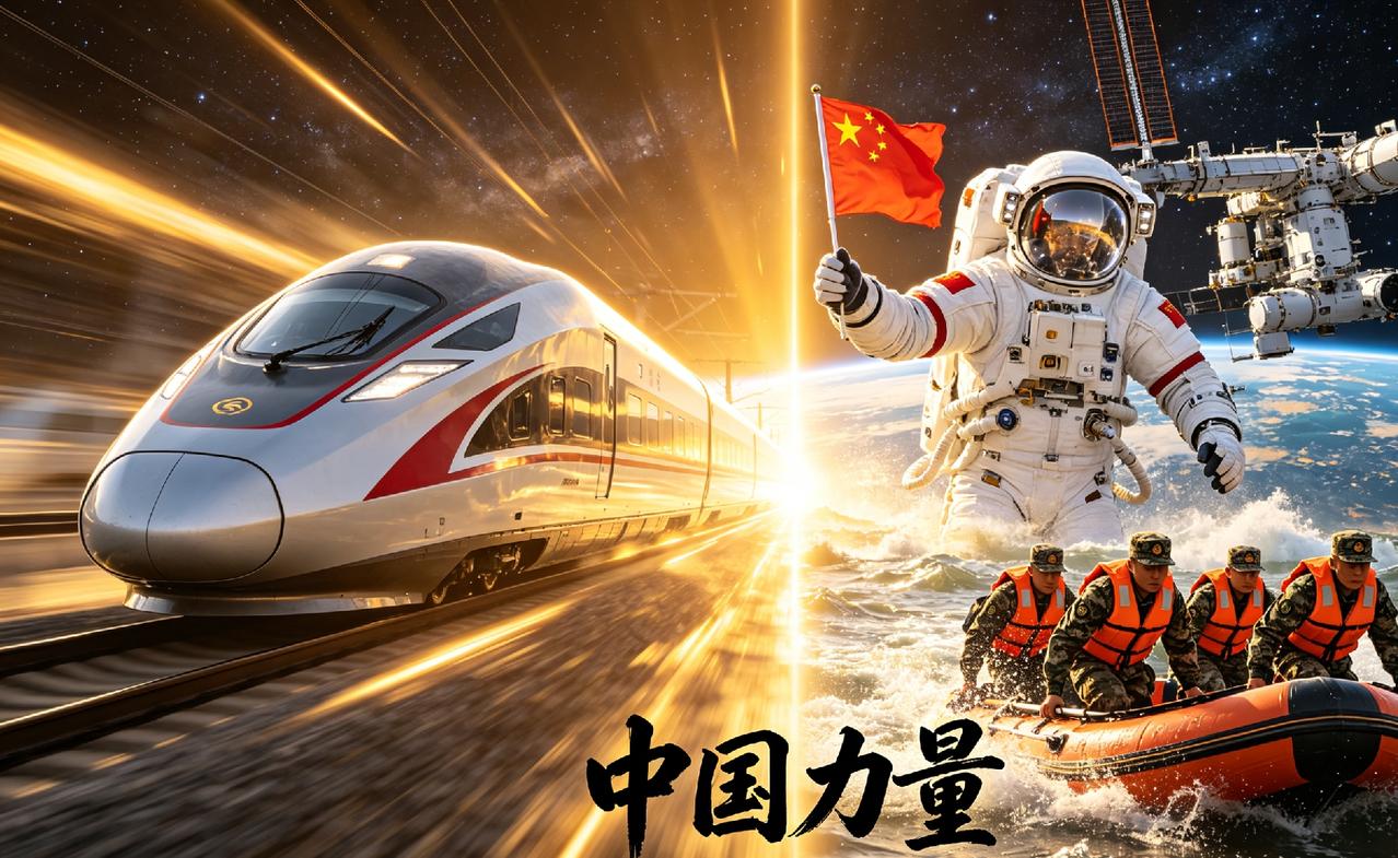 灾难面前最见底气，洪涝地震来袭，解放军火速奔赴一线，基建队伍连夜抢修保民生；仰望
