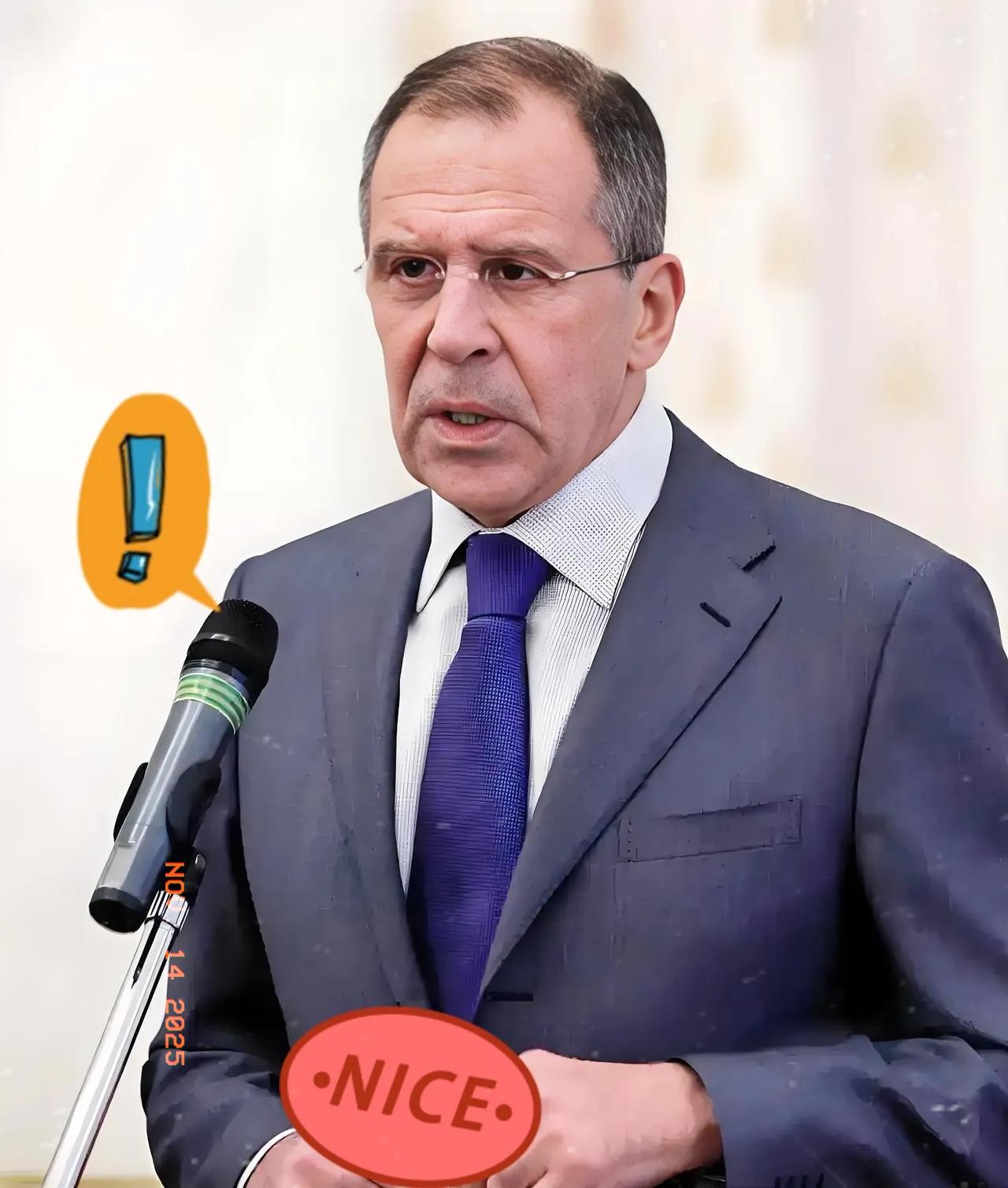 俄罗斯正式宣布了！
11月13日，俄罗斯外长拉夫罗夫在接受意大利《晚邮报》采访时