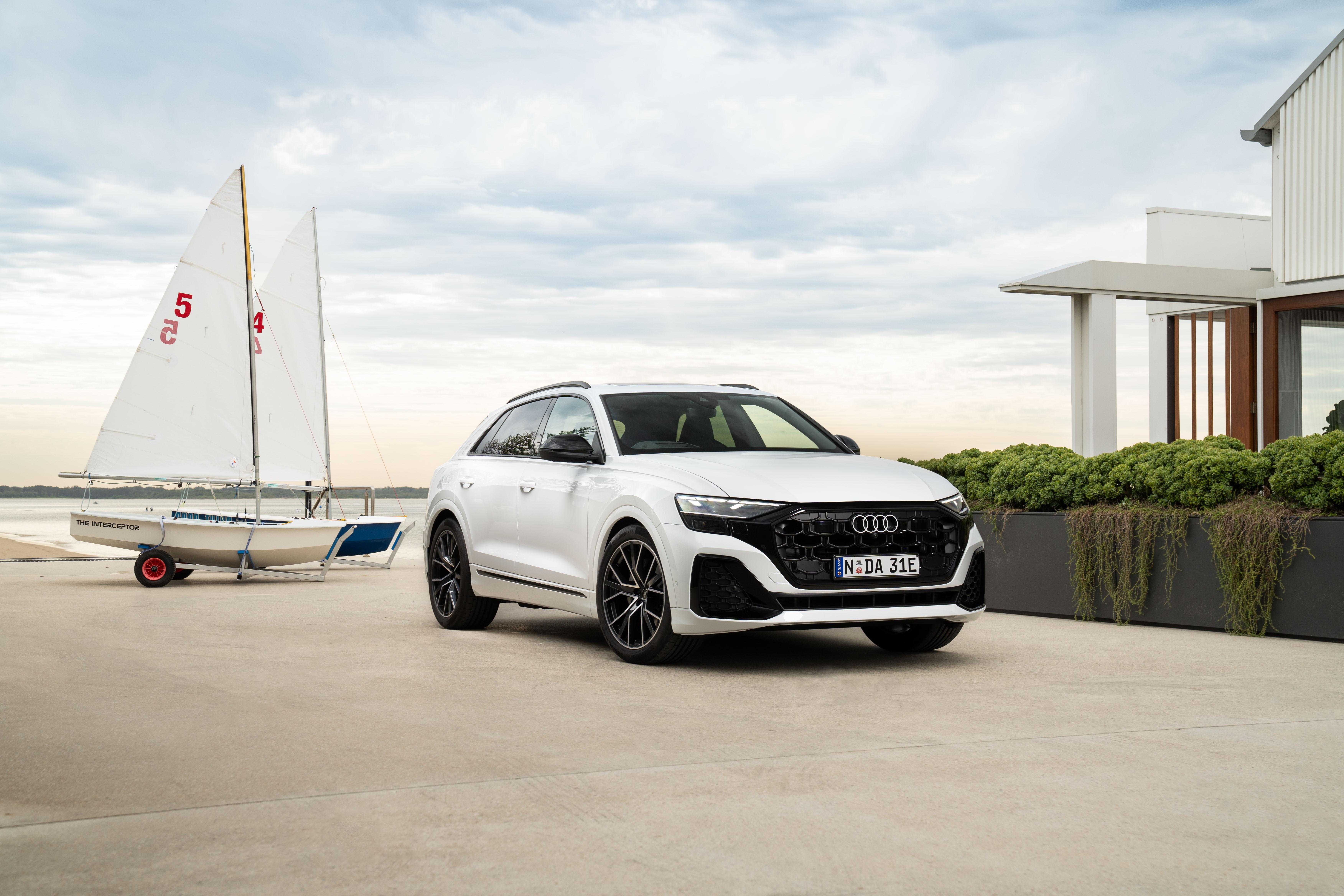 Audi Q8 50 TDI quattro S line奥迪这前脸设计还是在线