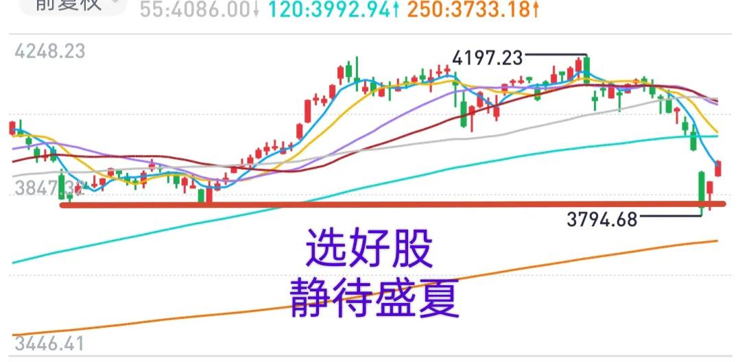 A股：选”好股”，静待盛夏！
只要政策尚未转向，只要降息降准预期尚存，只要股市仍