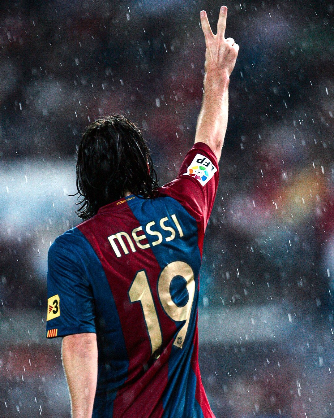 【早上好呀[耶]】欧冠官推：✌️#梅西[超话]# ​​​