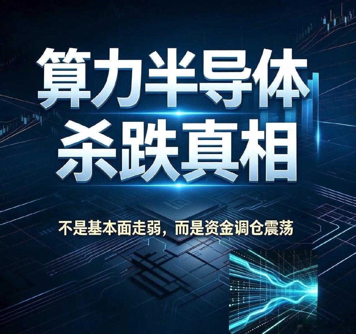 近期指数横盘震荡、个股普跌、高位算力半导体持续杀跌，并非经济基本面走熊，而是6重