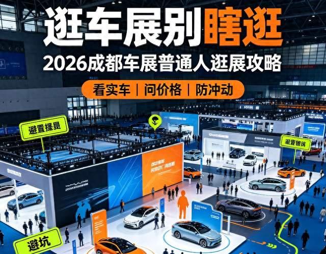 2026车展别瞎逛看攻略