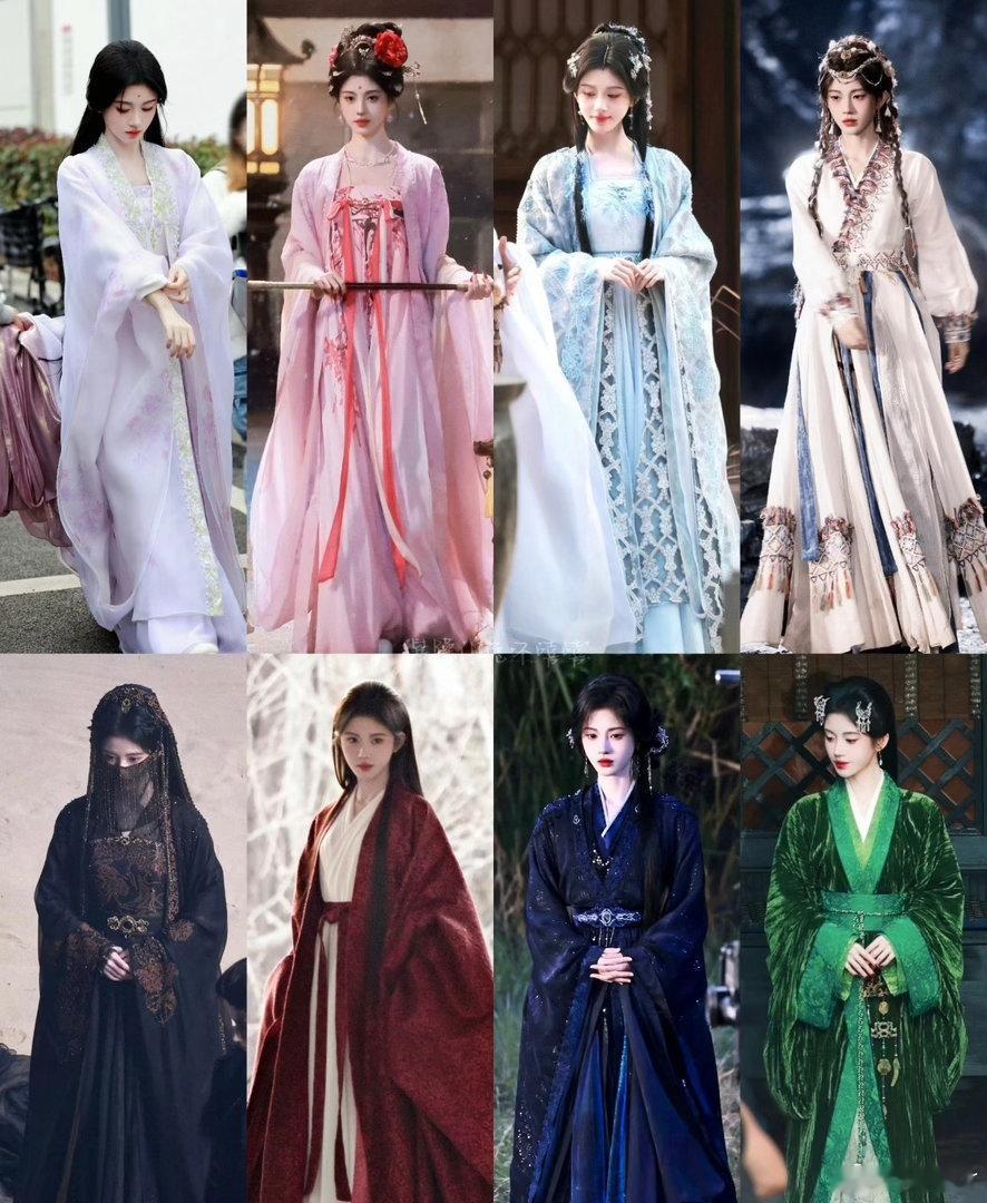 这两部服道化挺势均力敌，以为小四审美已经是天花板了，唐宫完全没输 