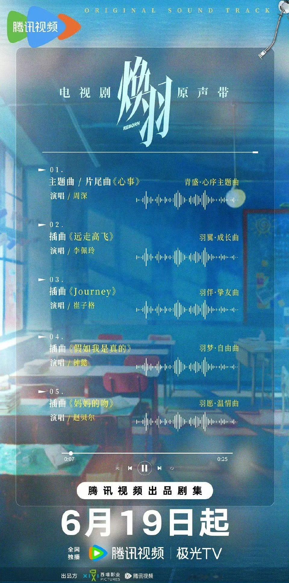焕羽的ost阵容什么水平 ​ 有周深啊居然 ​​​