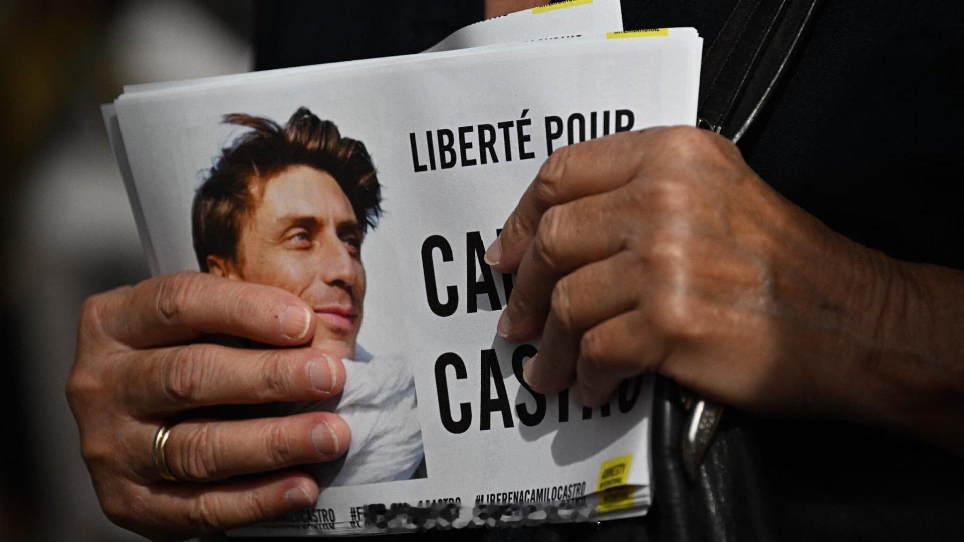 法国总统马克龙于 11 月 16 日宣布，法国公民卡米洛·卡斯特罗在委内瑞拉获释