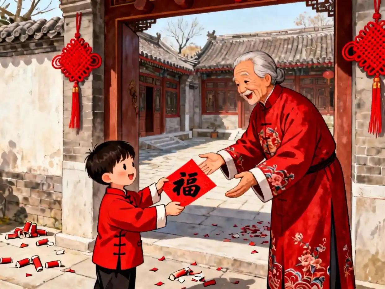 天南地北大拜年，这是跨越山海的温暖。哪怕相隔千山万水，团圆只能在屏幕一端，心意也