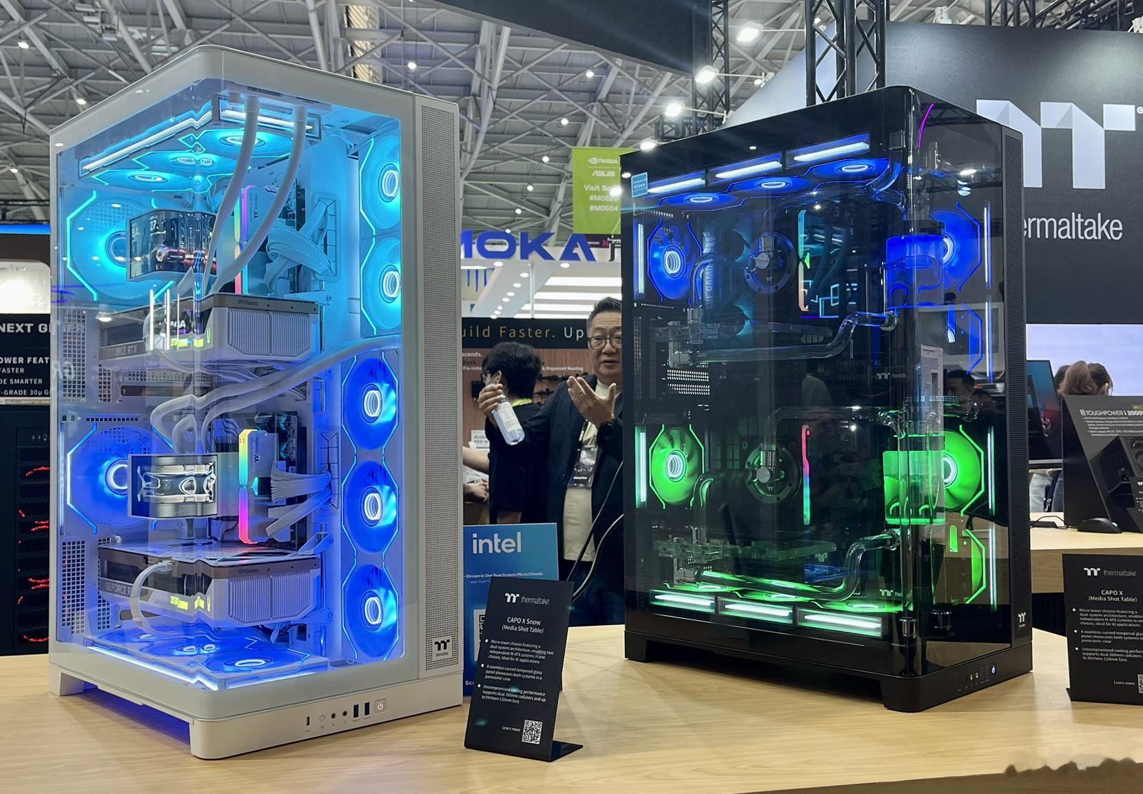 Thermaltake 的双系统机箱CAPO Xvia.coolaler 
