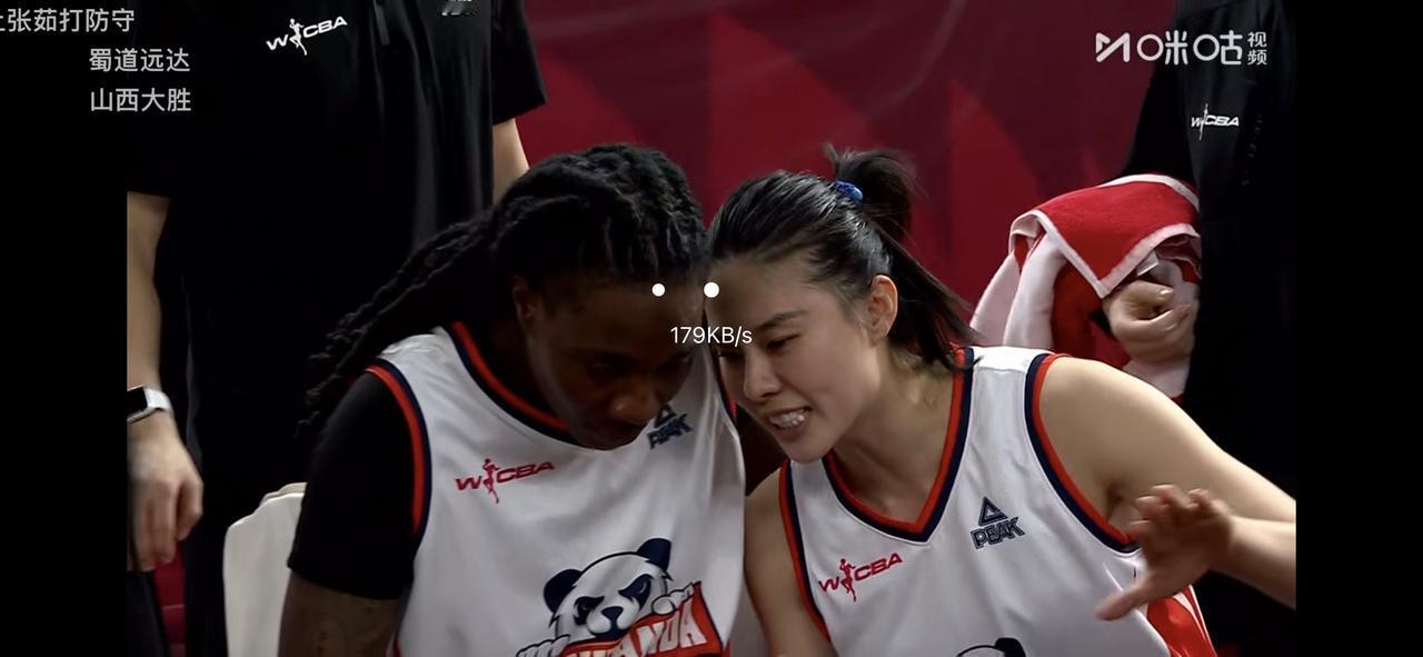 山西女篮如我早上发文一般，但四川女篮稳住了

刚刚上半场打完，四川女篮在落后一节