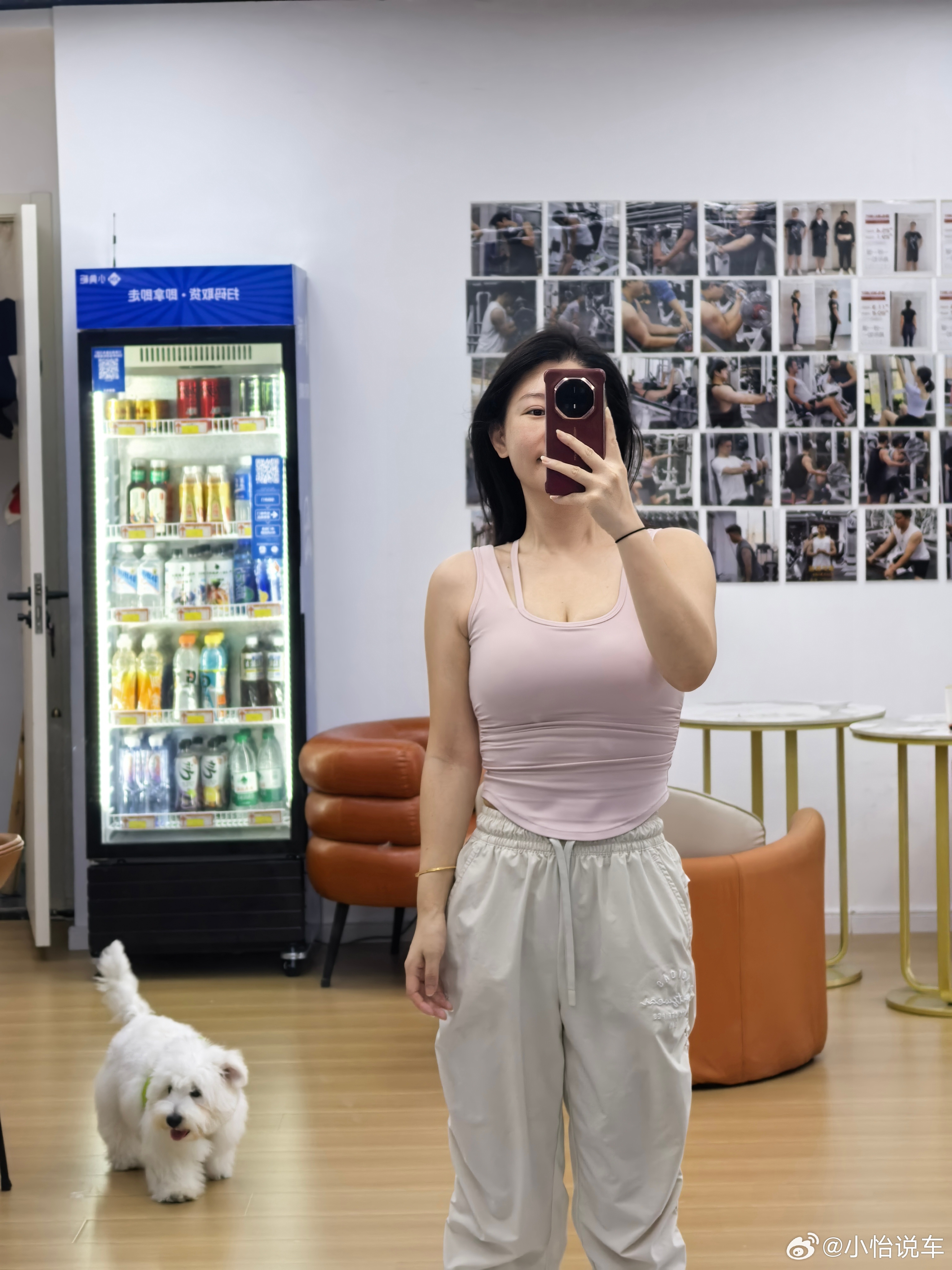 小狗陪你一起锻炼哦 ​​​