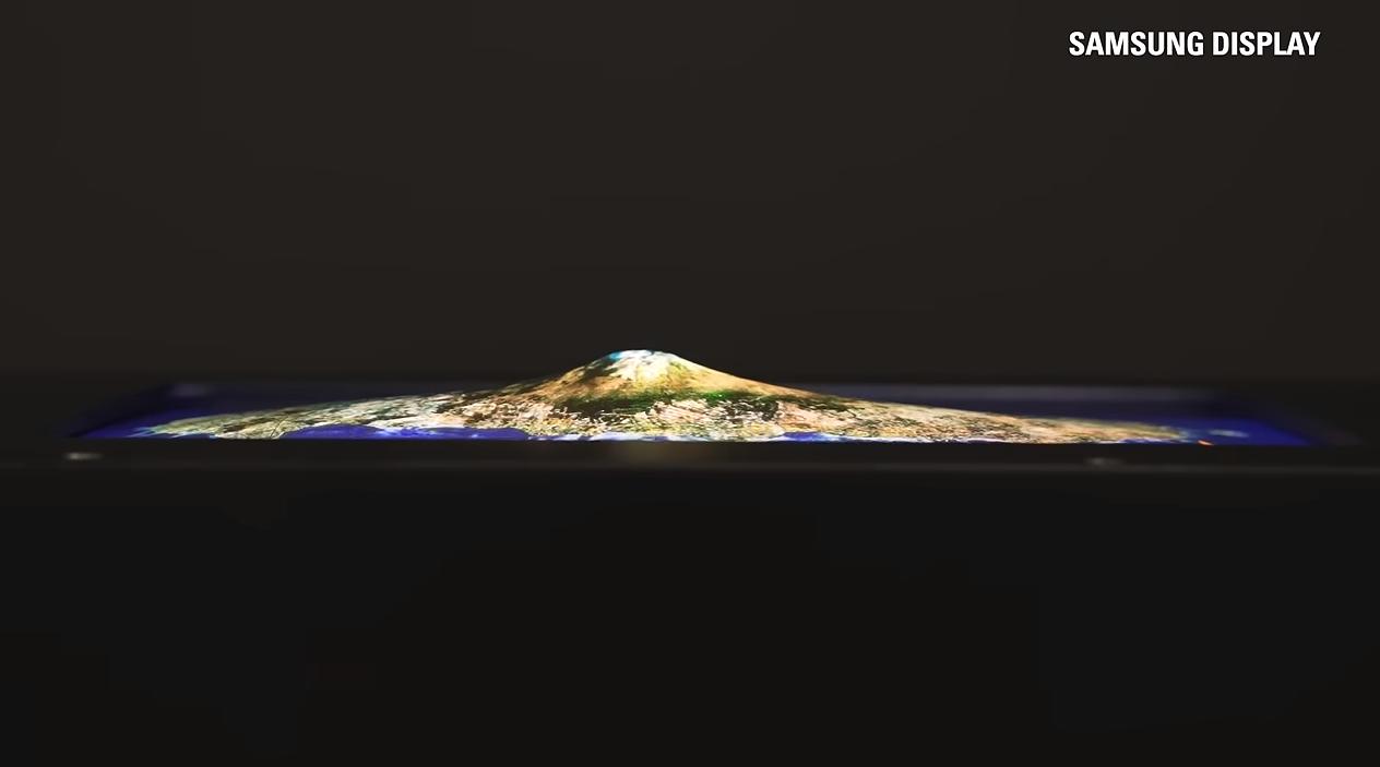 【三星展示可向外拉伸25%的Micro LED屏】在国际信息显示器大会上，三星显