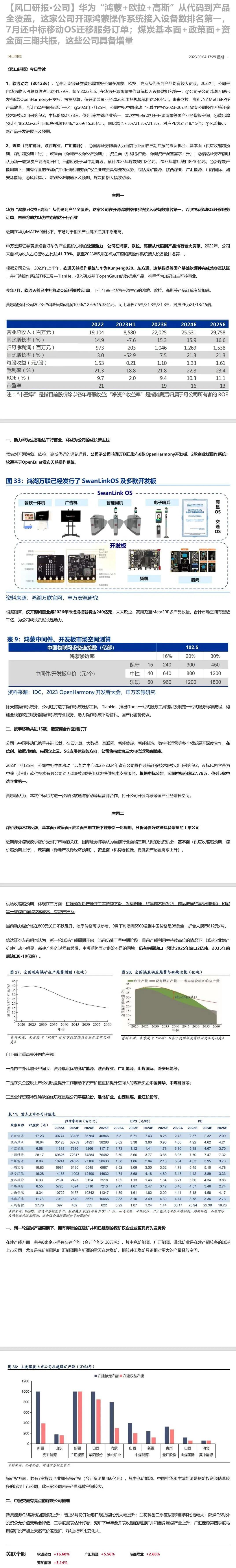 华为“鸿蒙+欧拉+高斯”从代码到产品全覆盖，这家公司开源鸿蒙操作系统接入设备数排