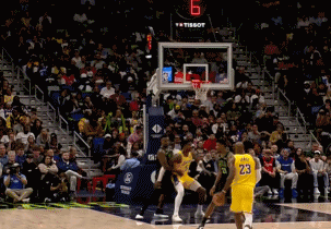 湖人2分钟打停鹈鹕原因唯一，詹姆斯！
北京时间1月7日，湖人与鹈鹕的比赛末节仅打