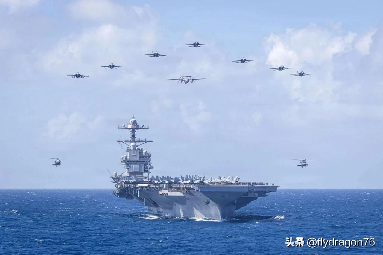 🚢🇺🇸🇮🇷 由“杰拉尔德·R·福特”号航空母舰率领的美国海军航母打击群