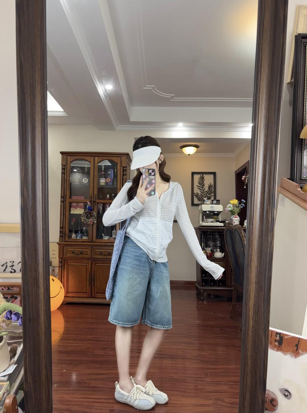 罩衫短裤真滴简单舒服！！！