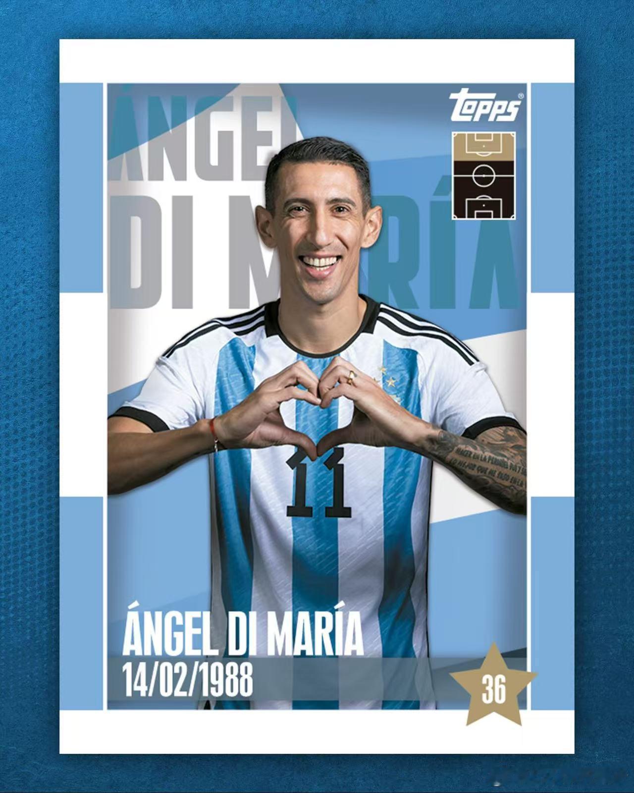 潘帕斯雄鹰，正式「卡」位世界杯！🦅🇦🇷🎙️我们非常激动地宣布：Topps