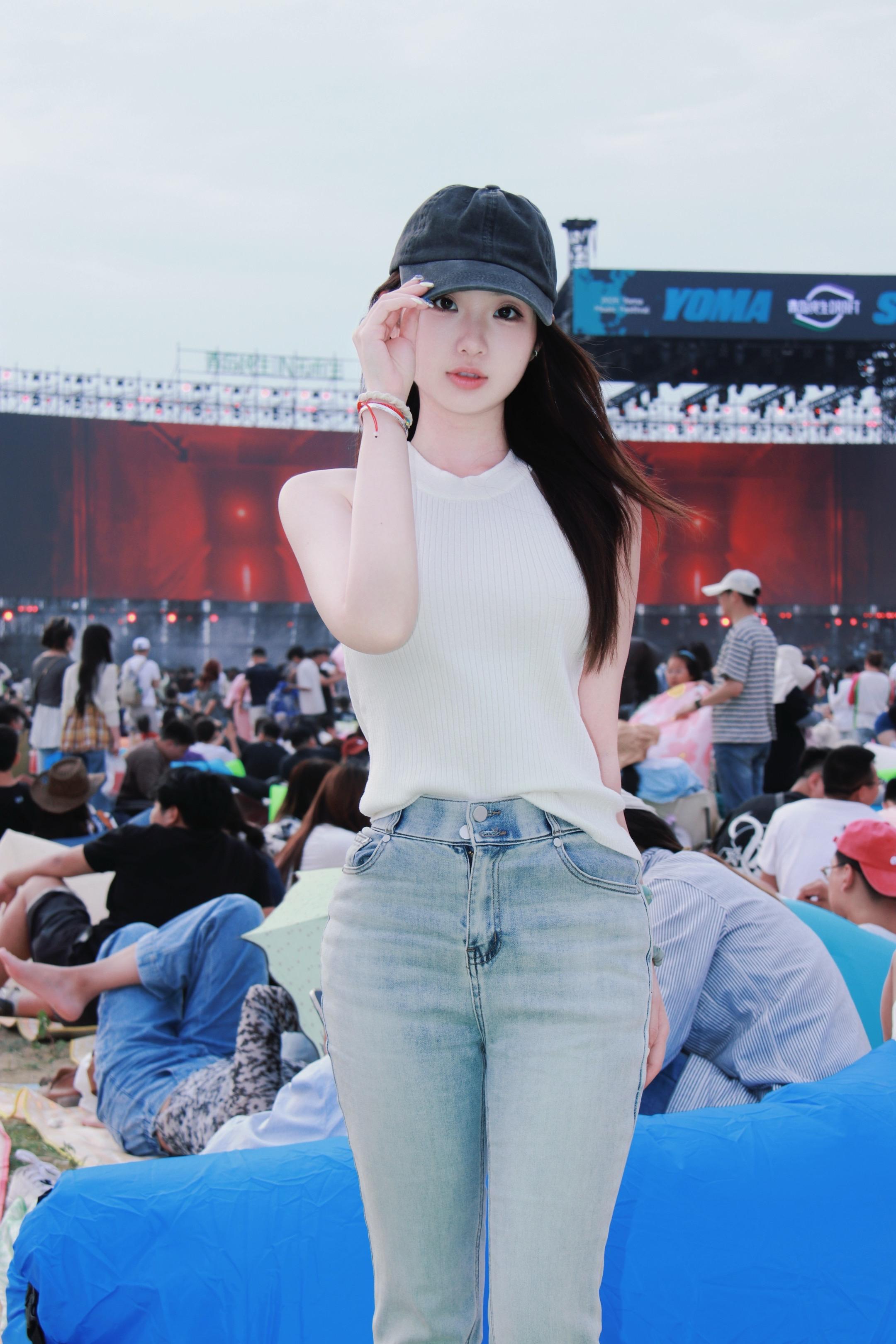 在音乐节看了落日