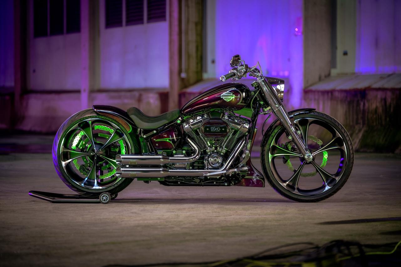 由德国Thunderbike店为2024年Bad Salzuflen自行车展定制